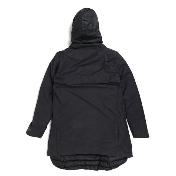 NIKE AeroLoft 3 in 1 Down Fill Parka Puffer Jacket Trench Coat Black Gorpcore - Picture 2 of 16